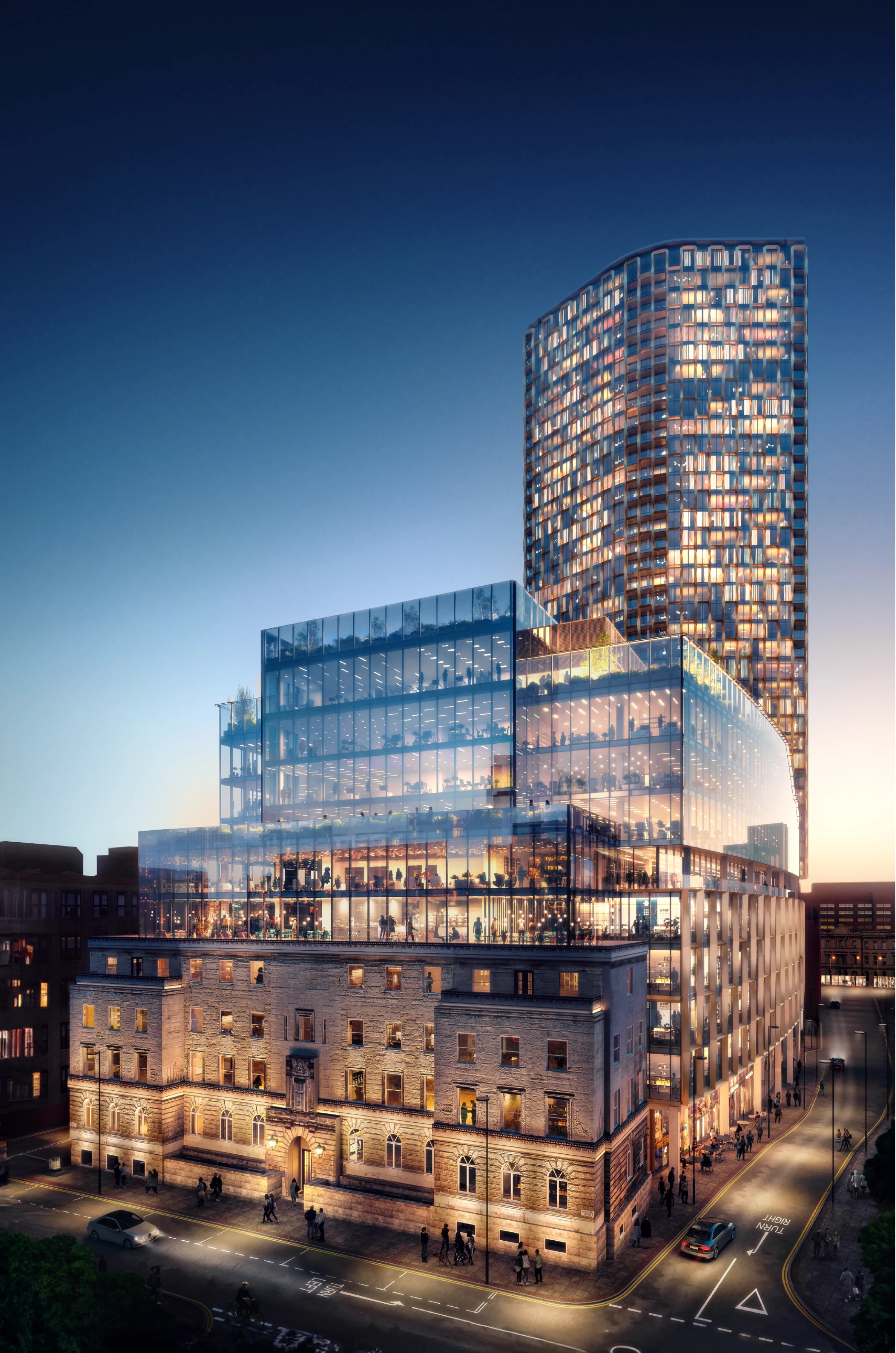 St. Michaels Manchester Exterior CGI Gary Neville