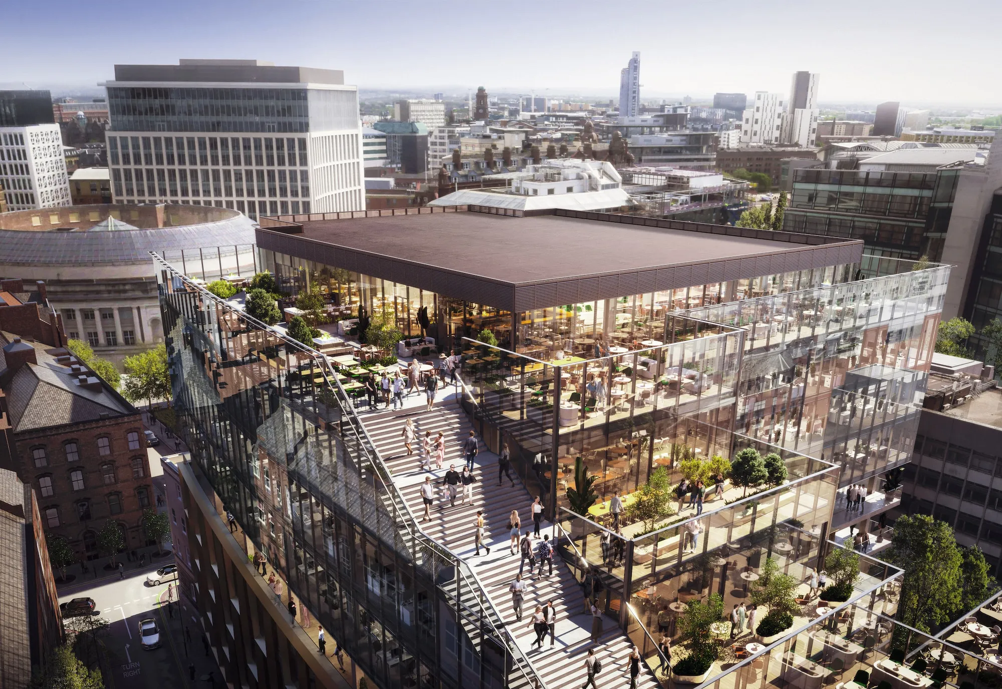 St. Michaels Manchester Terrace CGI Gary Neville