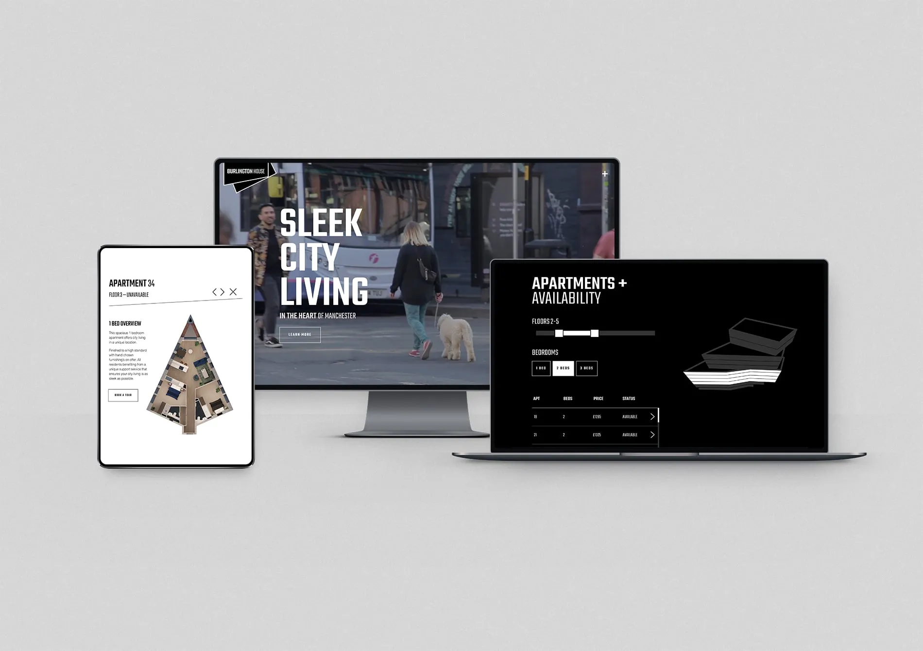 Burlington House Responsive Website