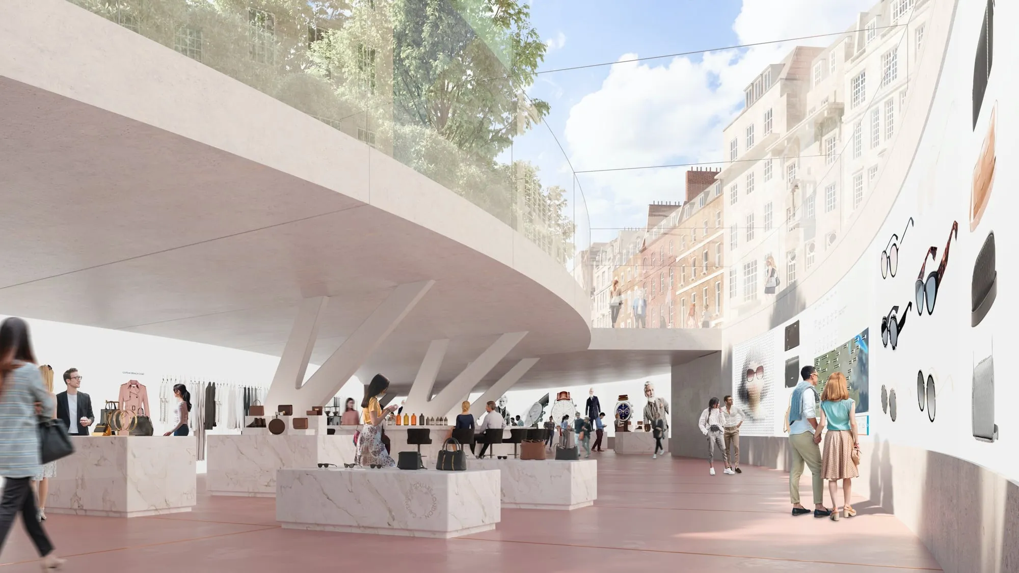 Cavendish Square London CGI