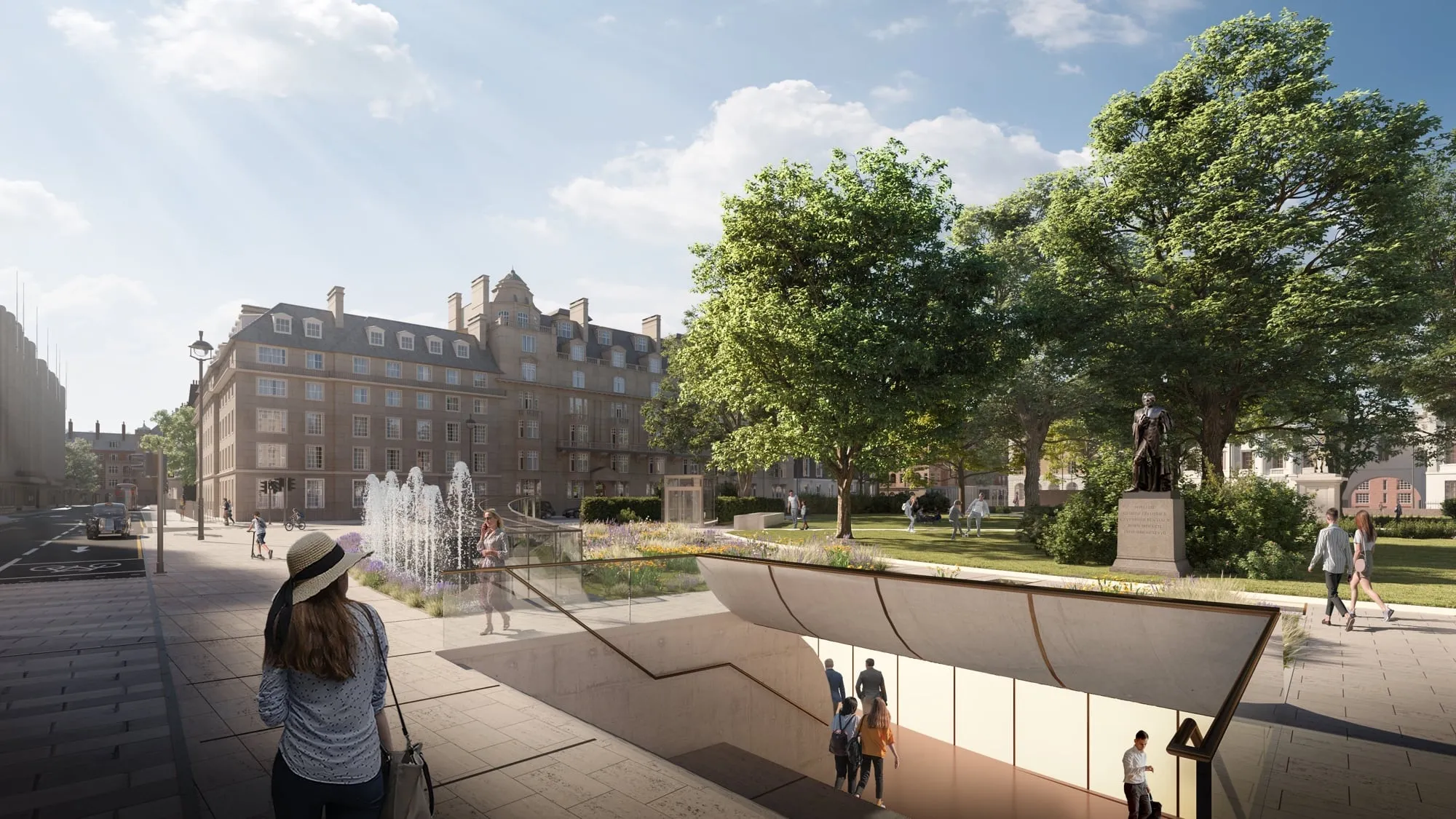Cavendish Square London CGI
