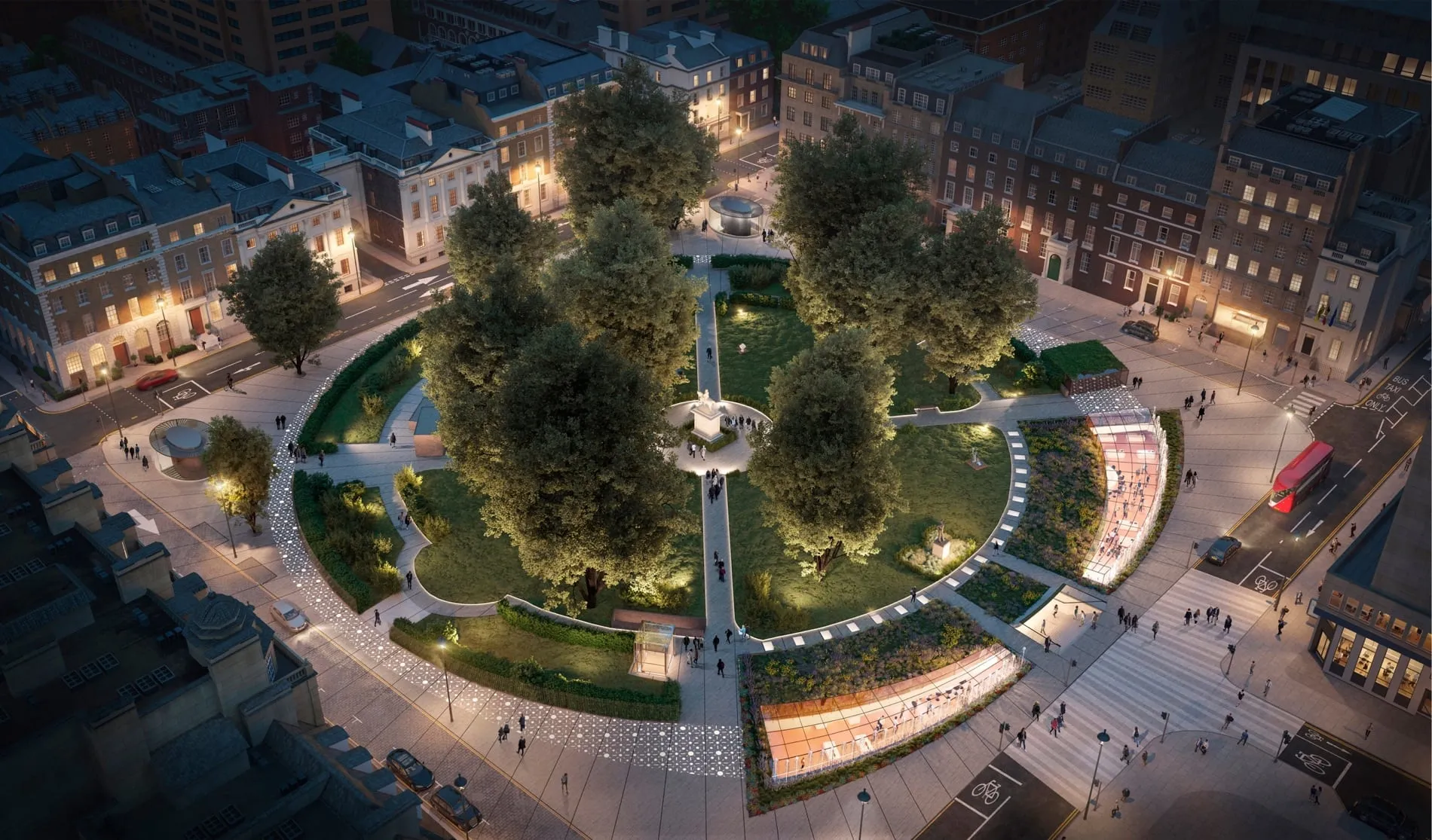 Cavendish Square London CGI