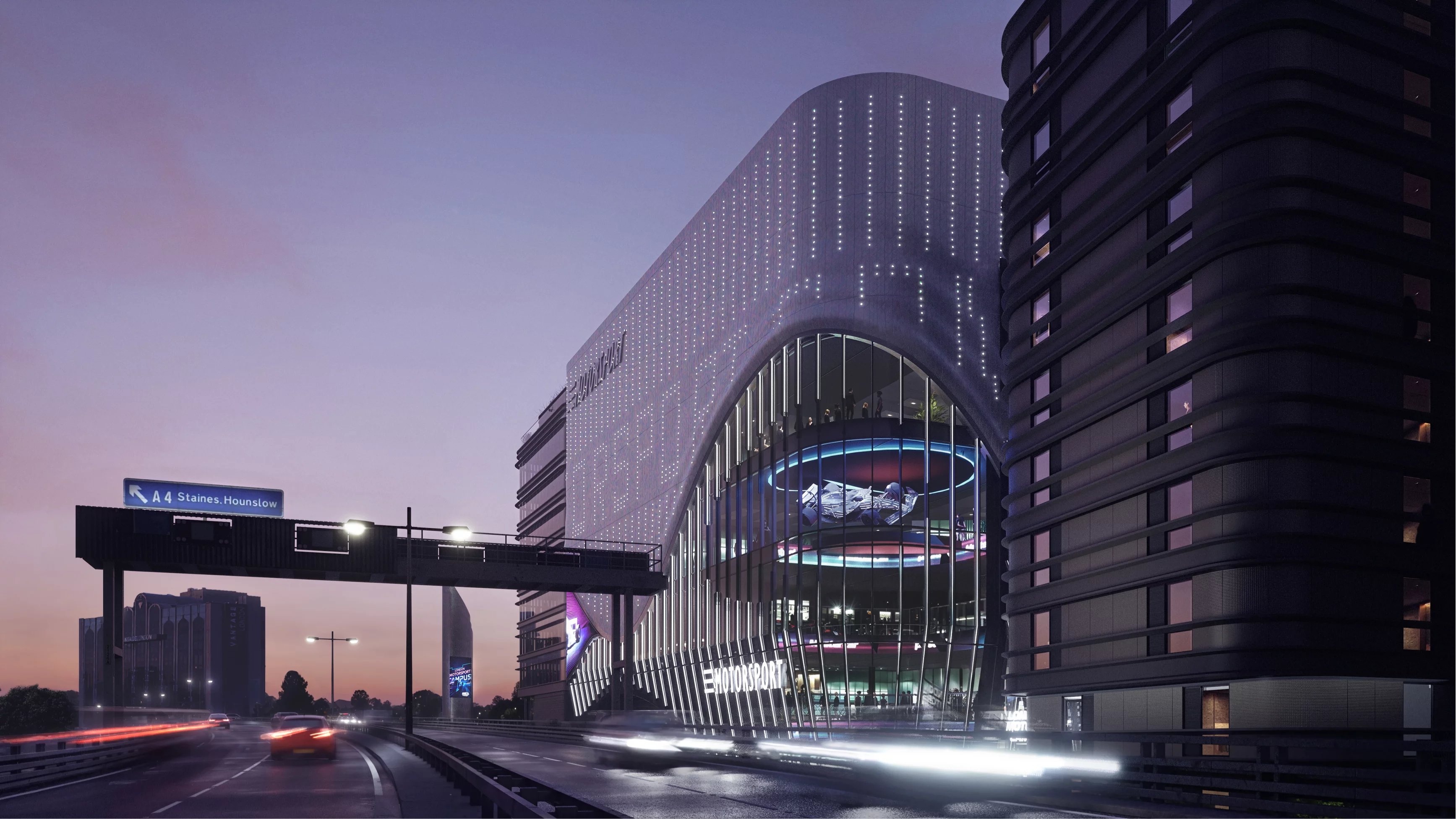 London Motorspot Campus Night